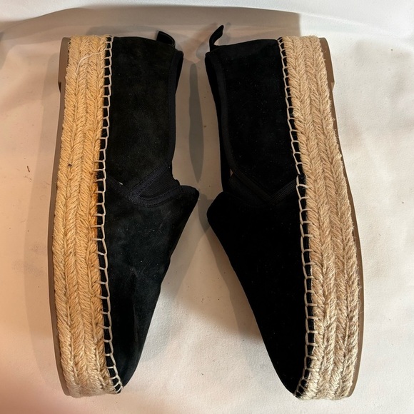 SAM EDELMAN SZ 10 CARRIN Slip On Espadrilles Kid Suede Flats Loafers NEW - Picture 5 of 8